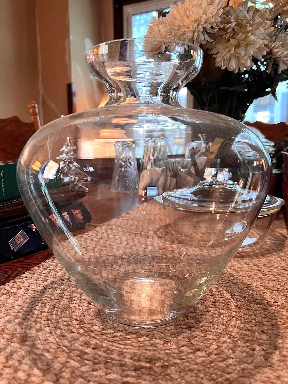 Large Clear Vase